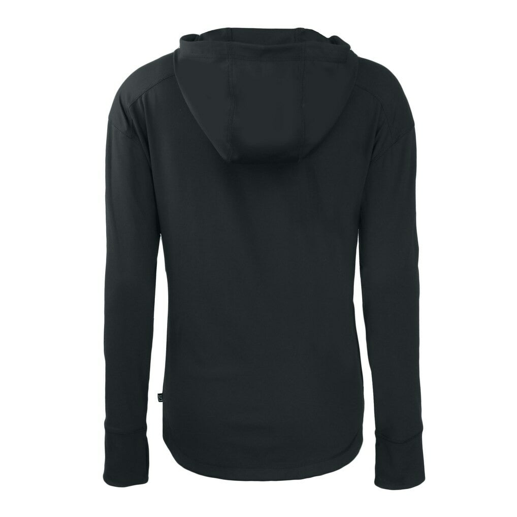 New York Jets Cutter & Buck Women's Primary Logo Daybreak Eco Recycled Full-Zip Hoodie Jacket Black - NFL