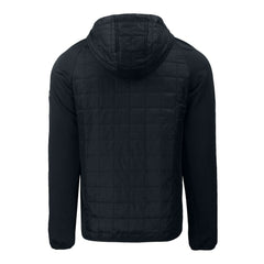 New York Jets Cutter & Buck Monochromatic Logo Rainier PrimaLoft Eco Full-Zip Hybrid Jacket Black - NFL