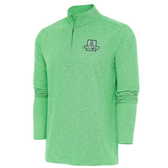 NBA - Boston Celtics Antigua 2024 NBA Finals Champions Hunk Quarter-Zip Pullover Top - Heather Kelly Green