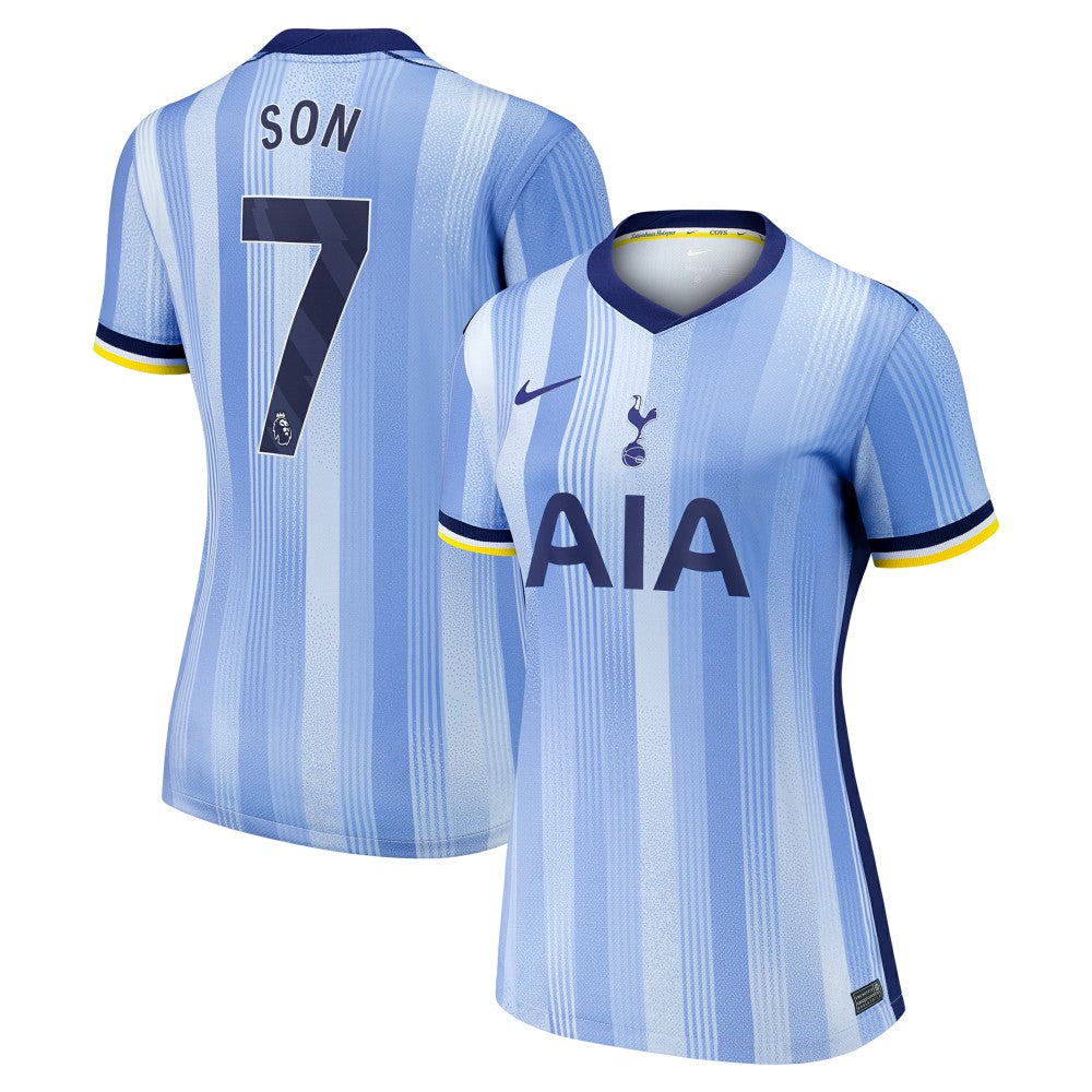 Nike Son Heung-Min Tottenham Hotspur Women's 2024/25 Away Replica Player Jerseys - Blue