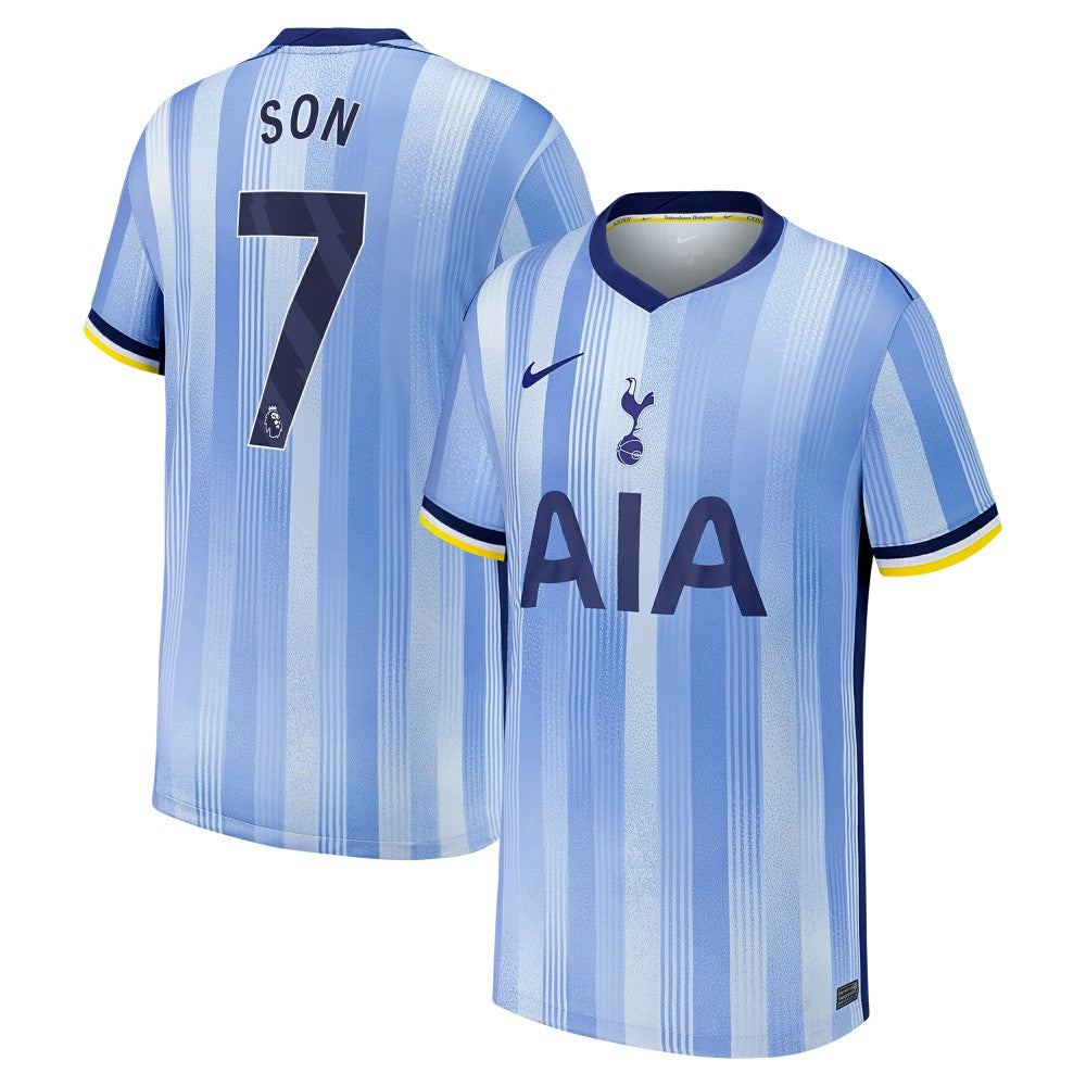 Nike Son Heung-Min Tottenham Hotspur Youth 2024/25 Away Replica Player Jerseys - Blue