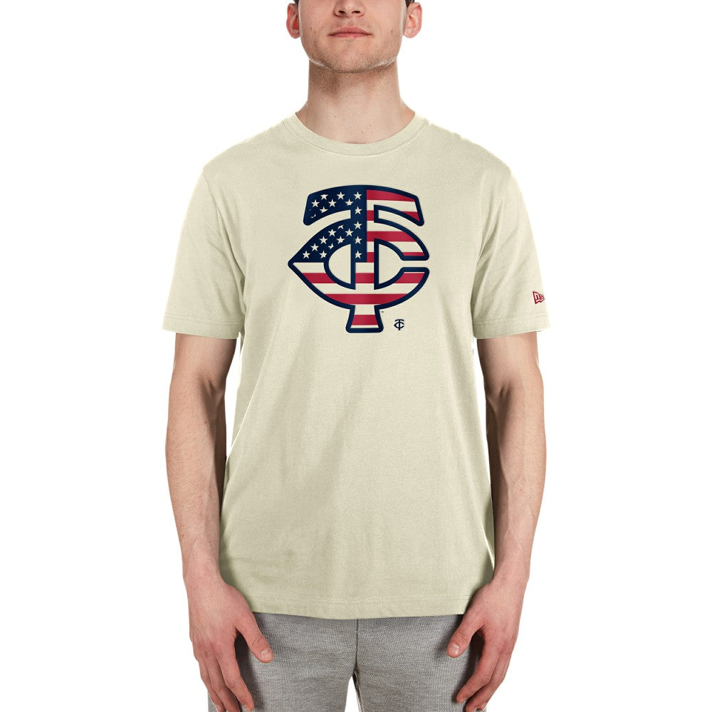 Minnesota Twins New Era Americana Flag Fill T-Shirt for sale