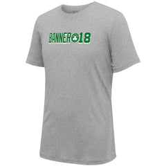 NBA - Boston Celtics Stadium Essentials 18-Time NBA Finals Champions Banner 18 Forever T-Shirt - Heather Gray