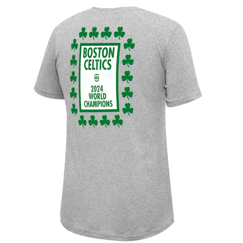 NBA - Boston Celtics Stadium Essentials 18-Time NBA Finals Champions Banner 18 Forever T-Shirt - Heather Gray