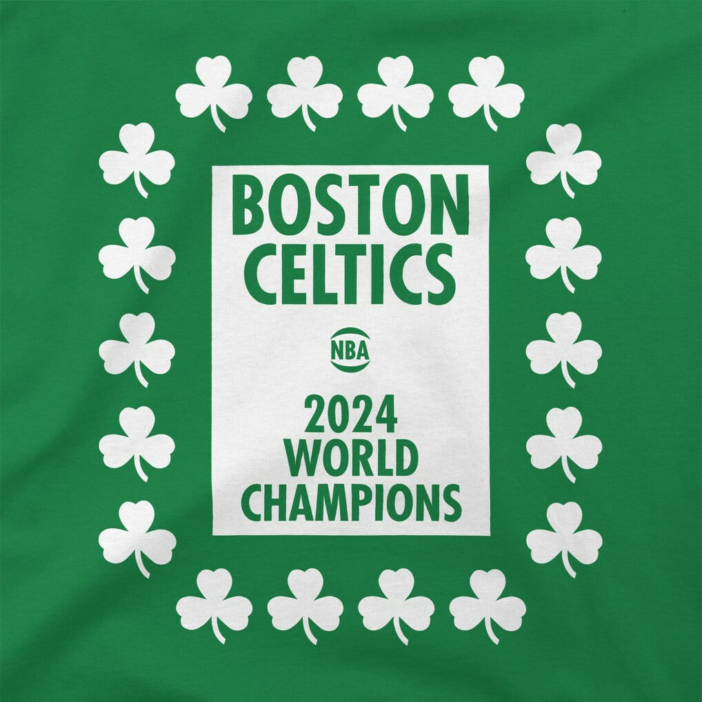 NBA - Boston Celtics Stadium Essentials 18-Time NBA Finals Champions Banner 18 Play T-Shirt - Kelly Green