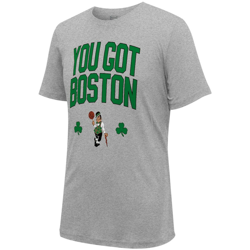 NBA - Boston Celtics Stadium Essentials 18-Time NBA Finals Champions We Got 18 Banners T-Shirt - Heather Gray
