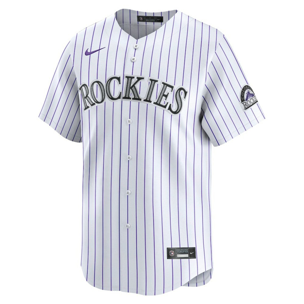 Colorado Rockies Nike Home Limited Jersey - White | MLB Jerseys