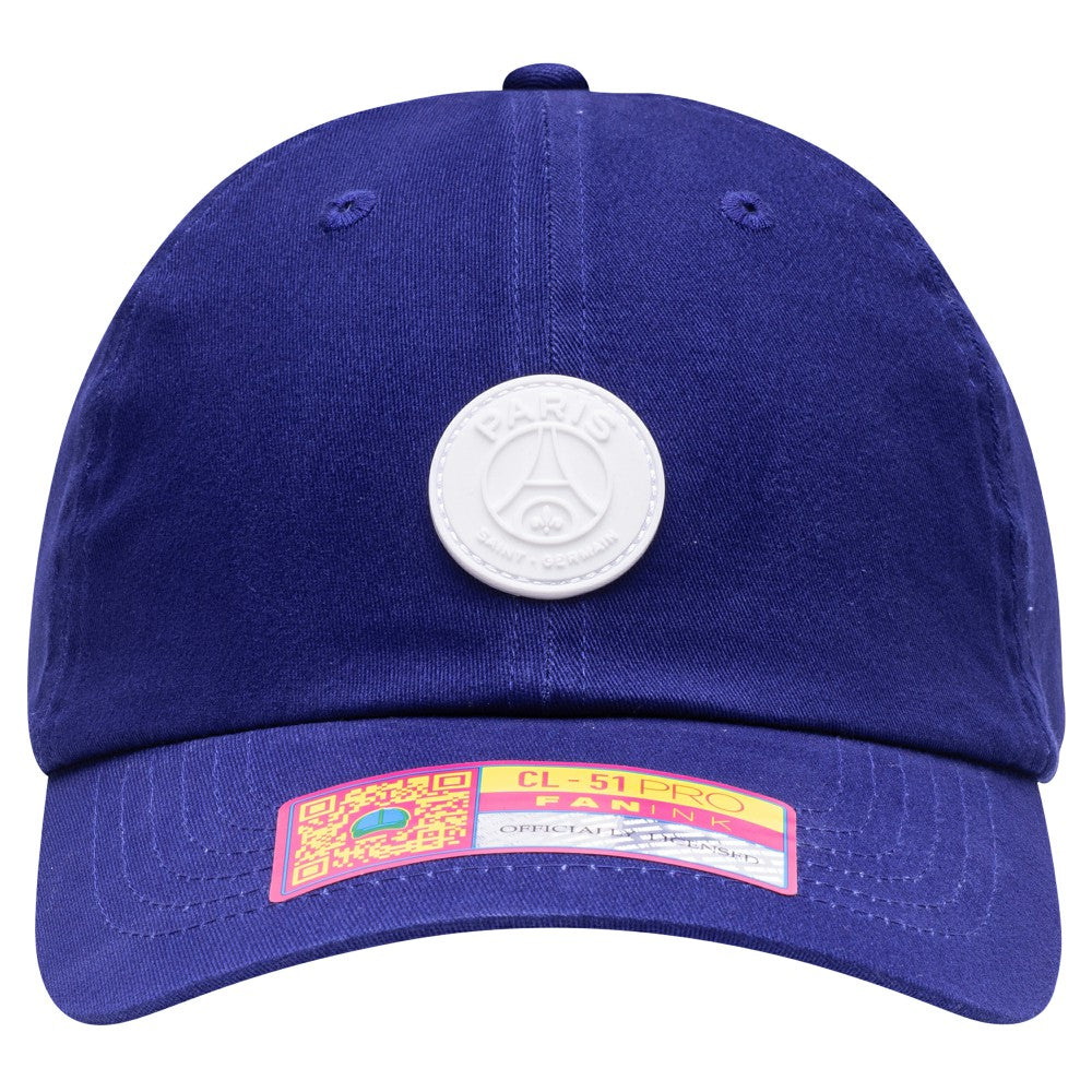 Paris Saint-Germain Fan Ink Casuals Adjustable Hat - Navy