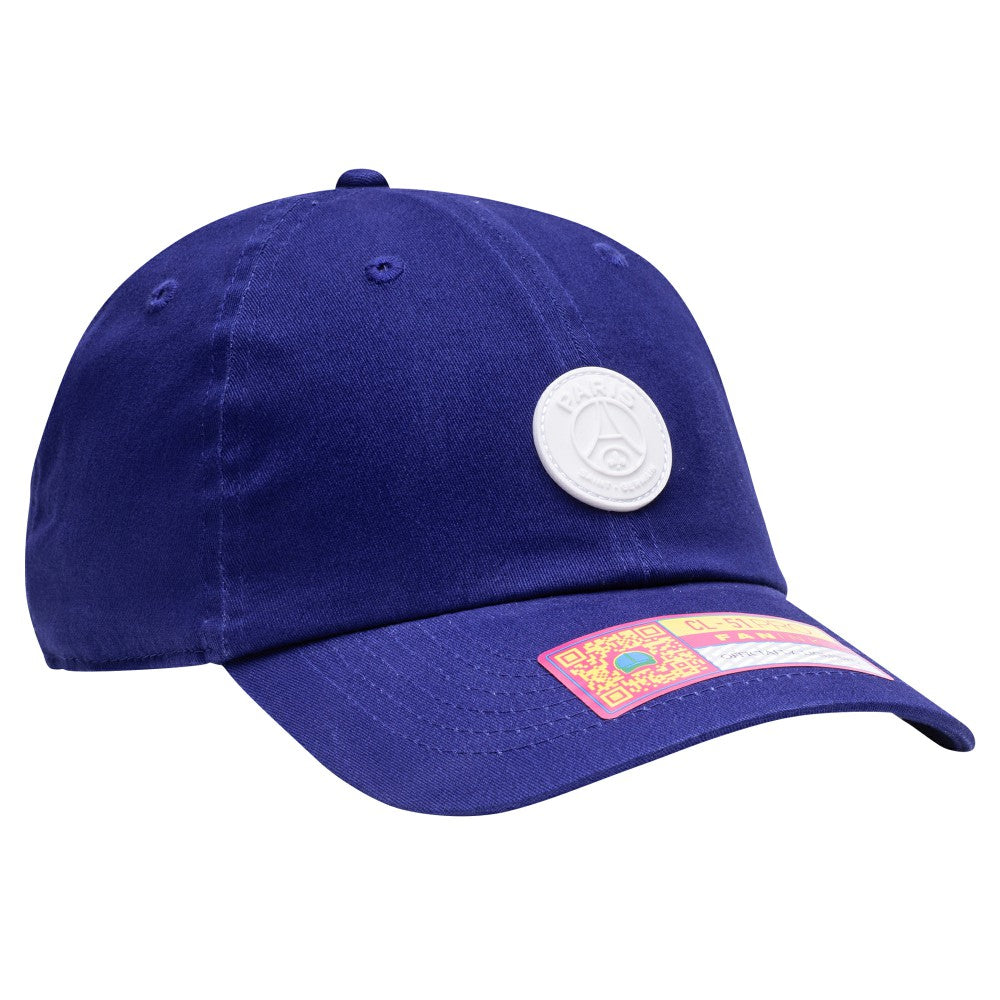 Paris Saint-Germain Fan Ink Casuals Adjustable Hat - Navy