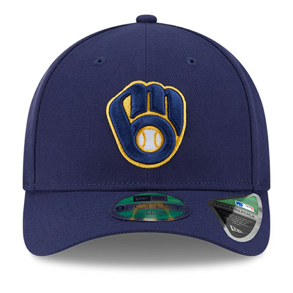 Milwaukee Brewers New Era Player Replica 9FORTY Adjustable Hat Lifestyle