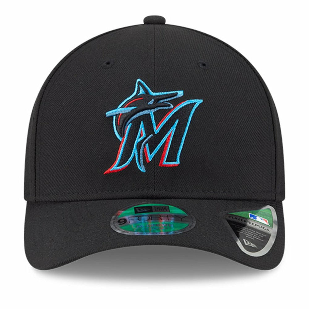 Miami Marlins New Era Player Replica 9FORTY Adjustable Hat discount