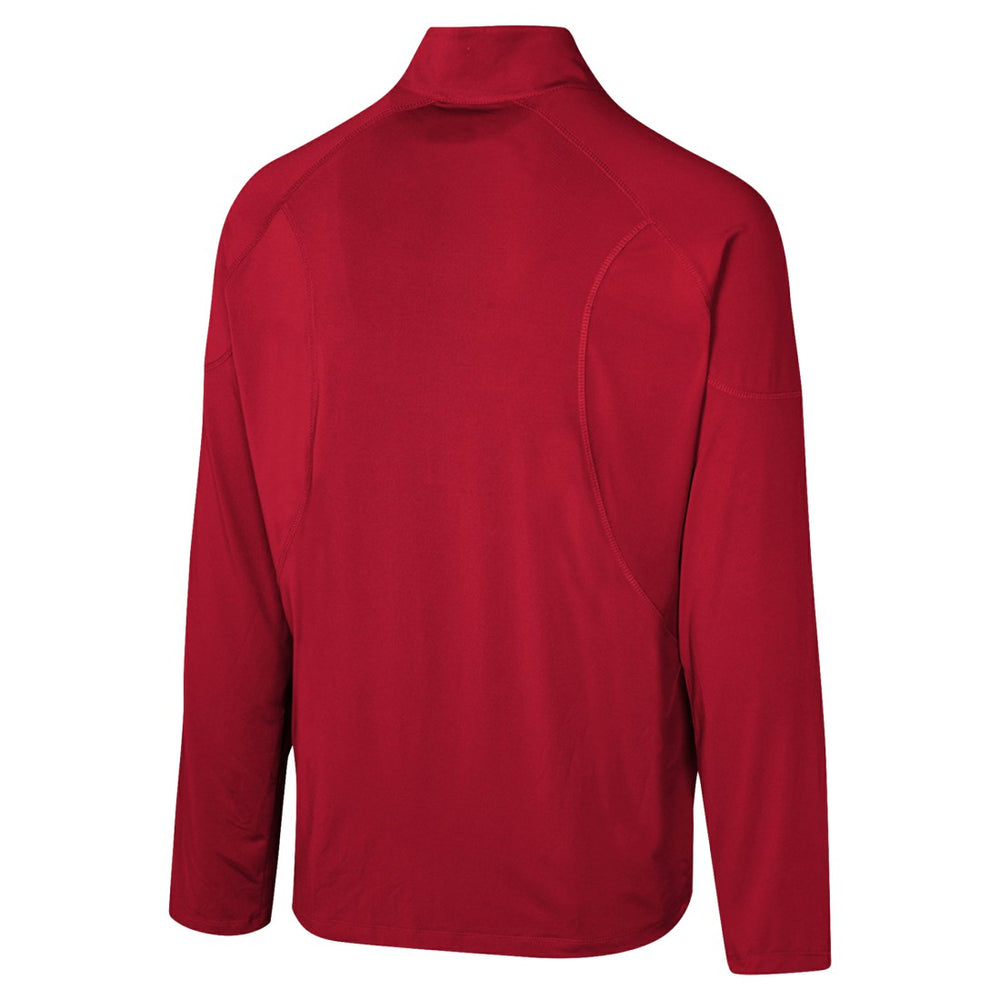 Tampa Bay Buccaneers Grind Iron Quarter-Zip Top Red - NFL