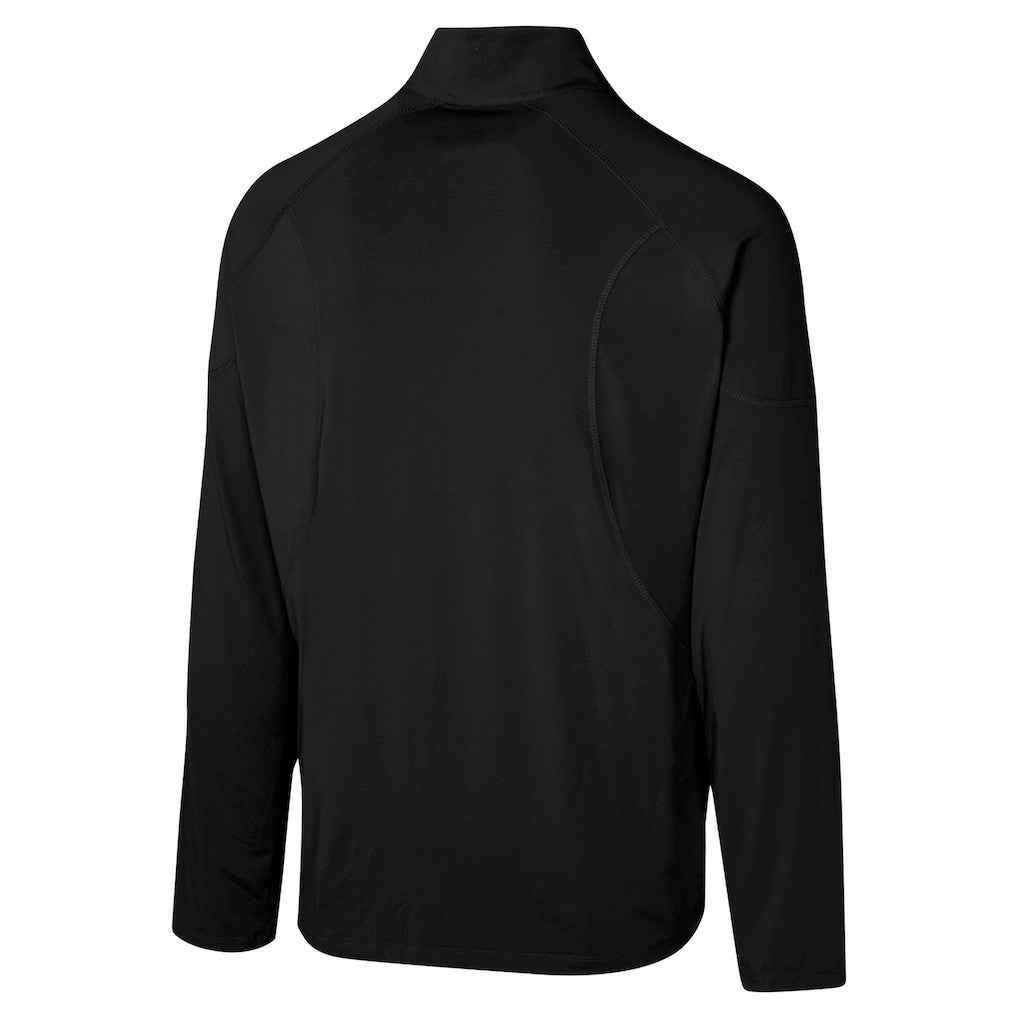Cincinnati Bengals Grind Iron Quarter-Zip Top Black - NFL