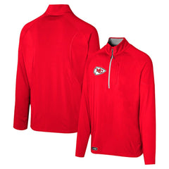 Kansas City Chiefs Grind Iron Quarter-Zip Top Red - NFL