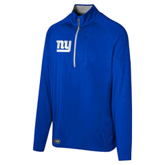 New York Giants Grind Iron Quarter-Zip Top Royal - NFL