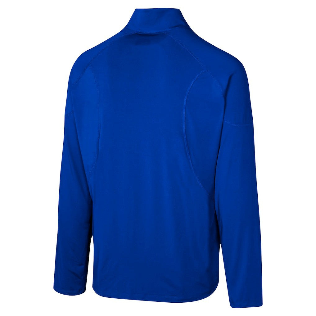 New York Giants Grind Iron Quarter-Zip Top Royal - NFL