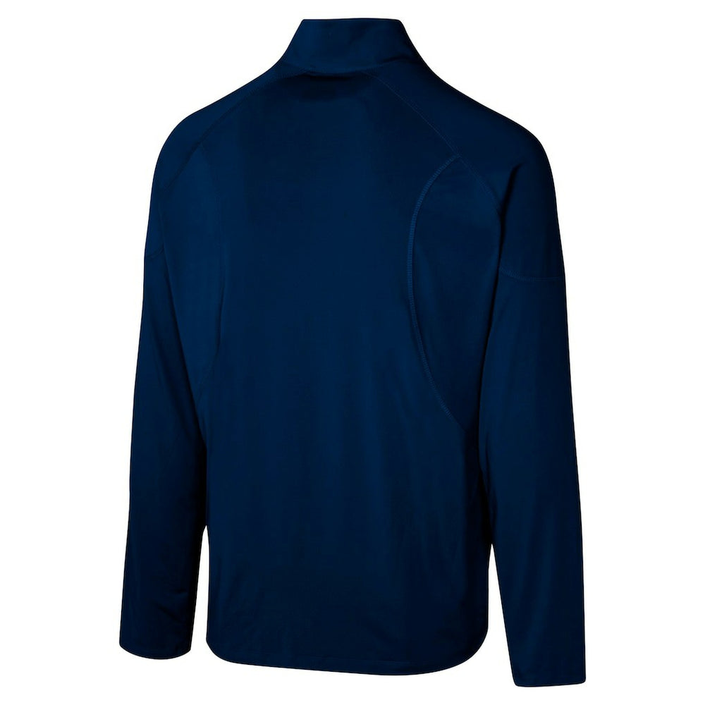 New England Patriots Grind Iron Quarter-Zip Top Navy - NFL