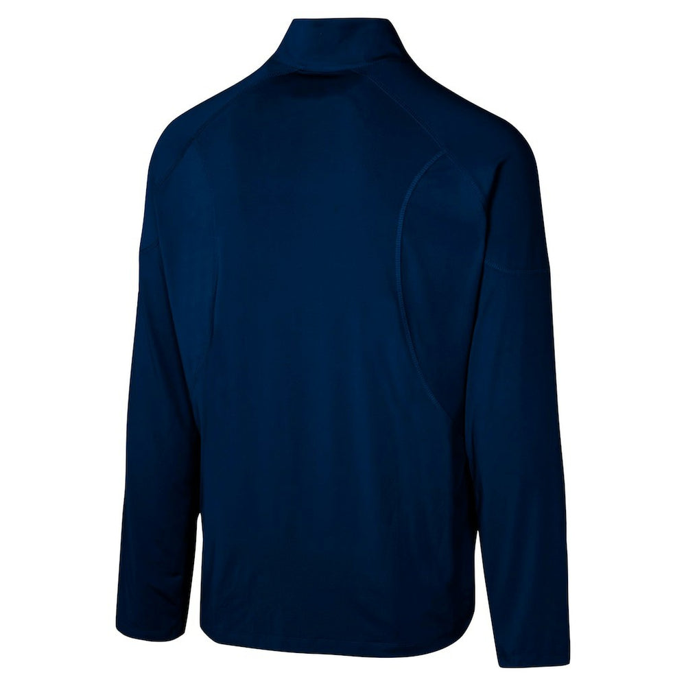 Seattle Seahawks Grind Iron Quarter-Zip Top College Navy - NFL