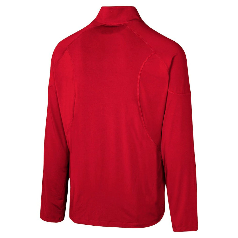 Atlanta Falcons Grind Iron Quarter-Zip Top Red - NFL
