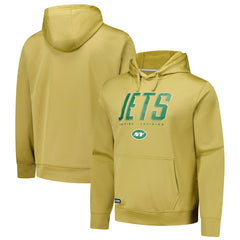 New York Jets Top Ranked Pullover Hoodie Khaki - NFL