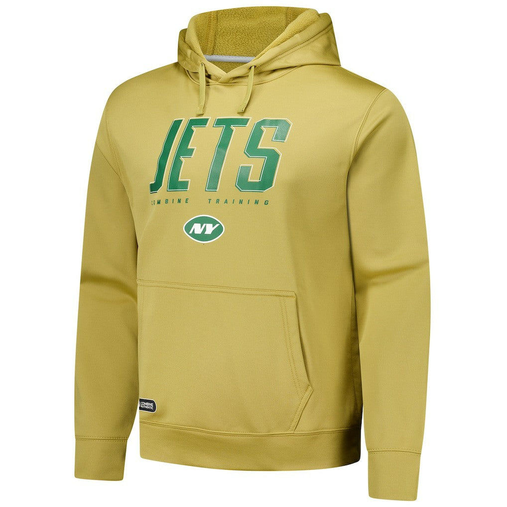 New York Jets Top Ranked Pullover Hoodie Khaki - NFL
