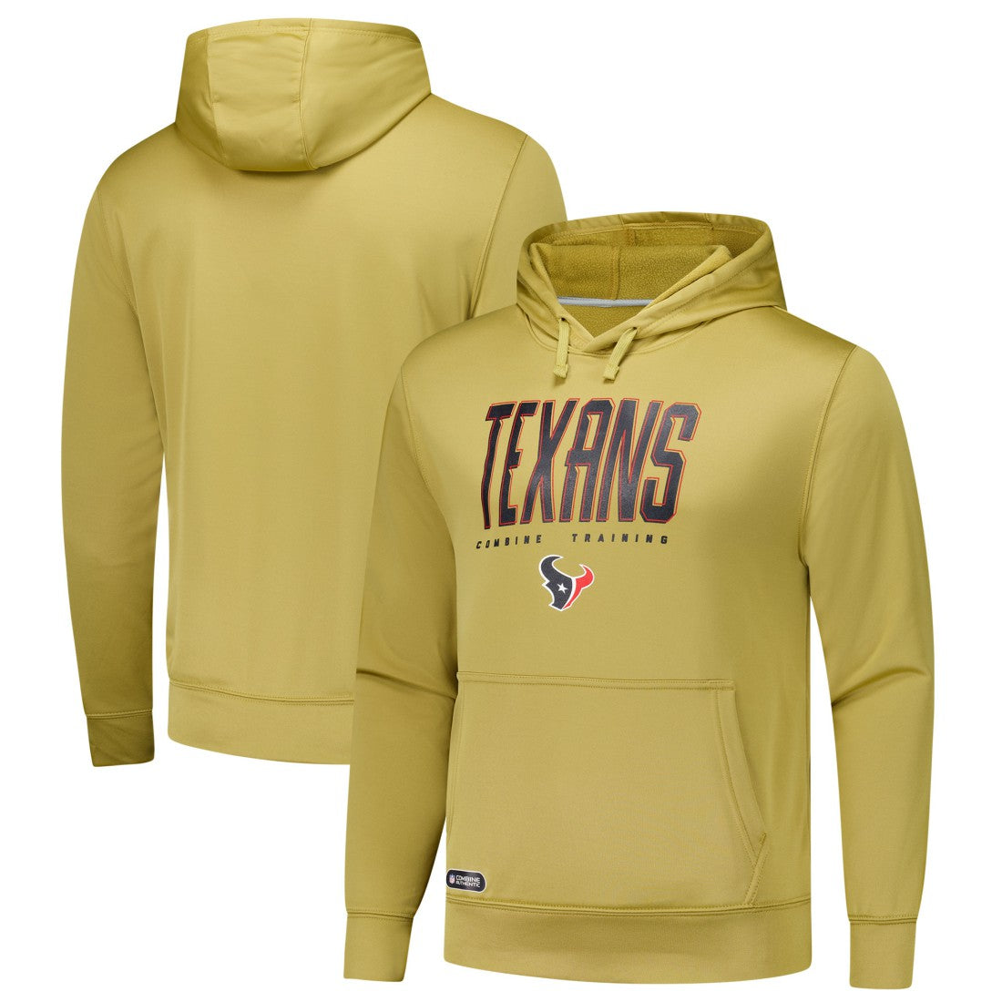 Houston Texans Top Ranked Pullover Hoodie Khaki - NFL