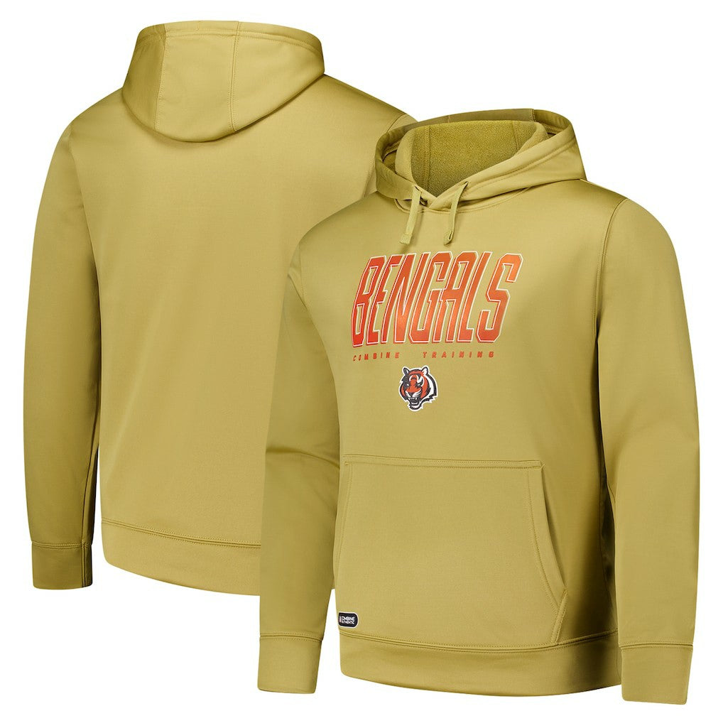 Cincinnati Bengals Top Ranked Pullover Hoodie Gold - NFL