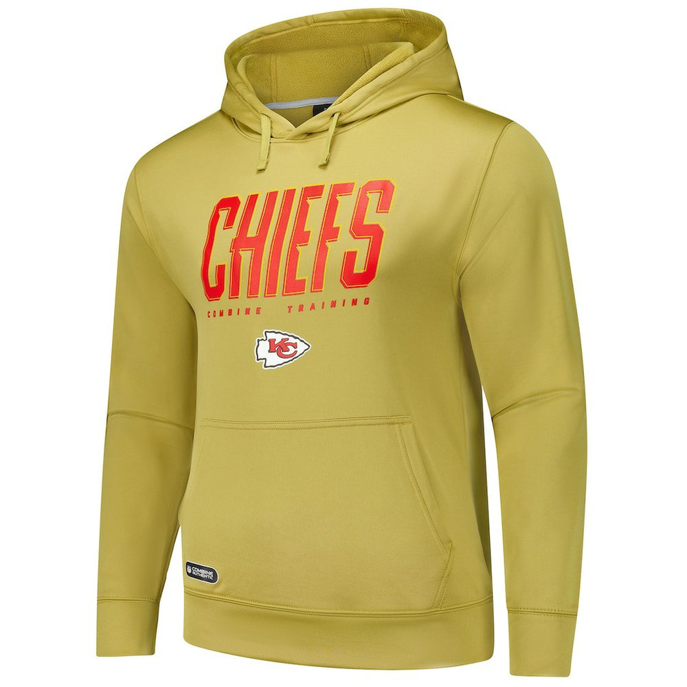 Kansas City Chiefs Top Ranked Pullover Hoodie Gold - NFL