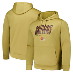 Cleveland Browns Top Ranked Pullover Hoodie Gold - NFL