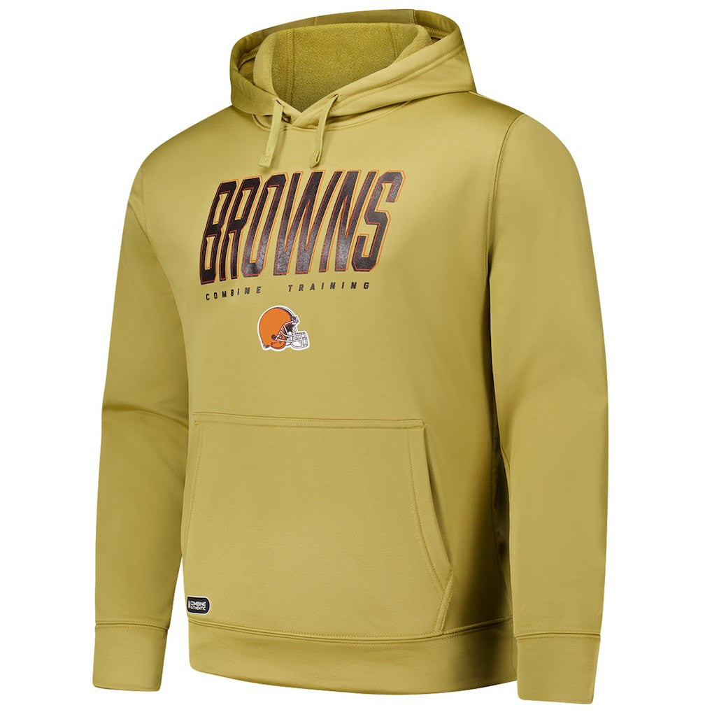 Cleveland Browns Top Ranked Pullover Hoodie Gold - NFL