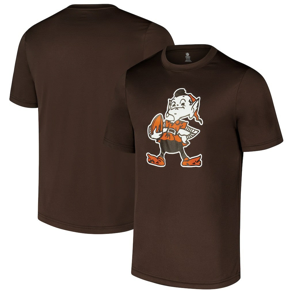 Cleveland Browns Stadium Retro T-Shirt Brown - NFL