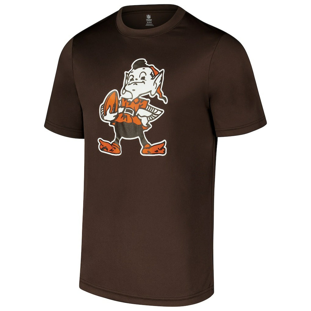 Cleveland Browns Stadium Retro T-Shirt Brown - NFL