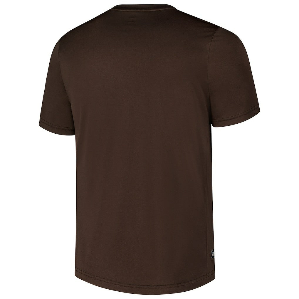Cleveland Browns Stadium Retro T-Shirt Brown - NFL