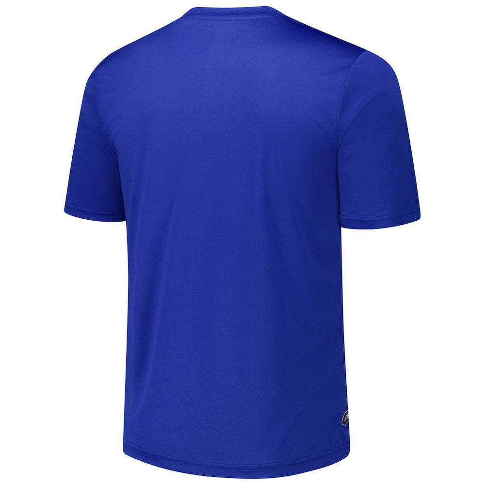New England Patriots Stadium Retro T-Shirt Royal - NFL