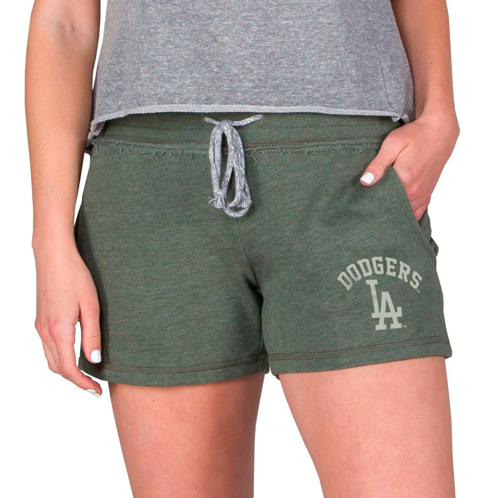 Los Angeles Dodgers Concepts Sport Women's Mainstream French Terry Tri-Blend Shorts Online
