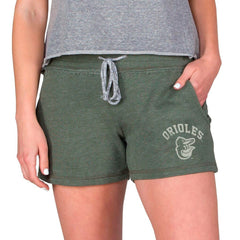 Baltimore Orioles Concepts Sport Women's Mainstream French Terry Tri-Blend Shorts discount