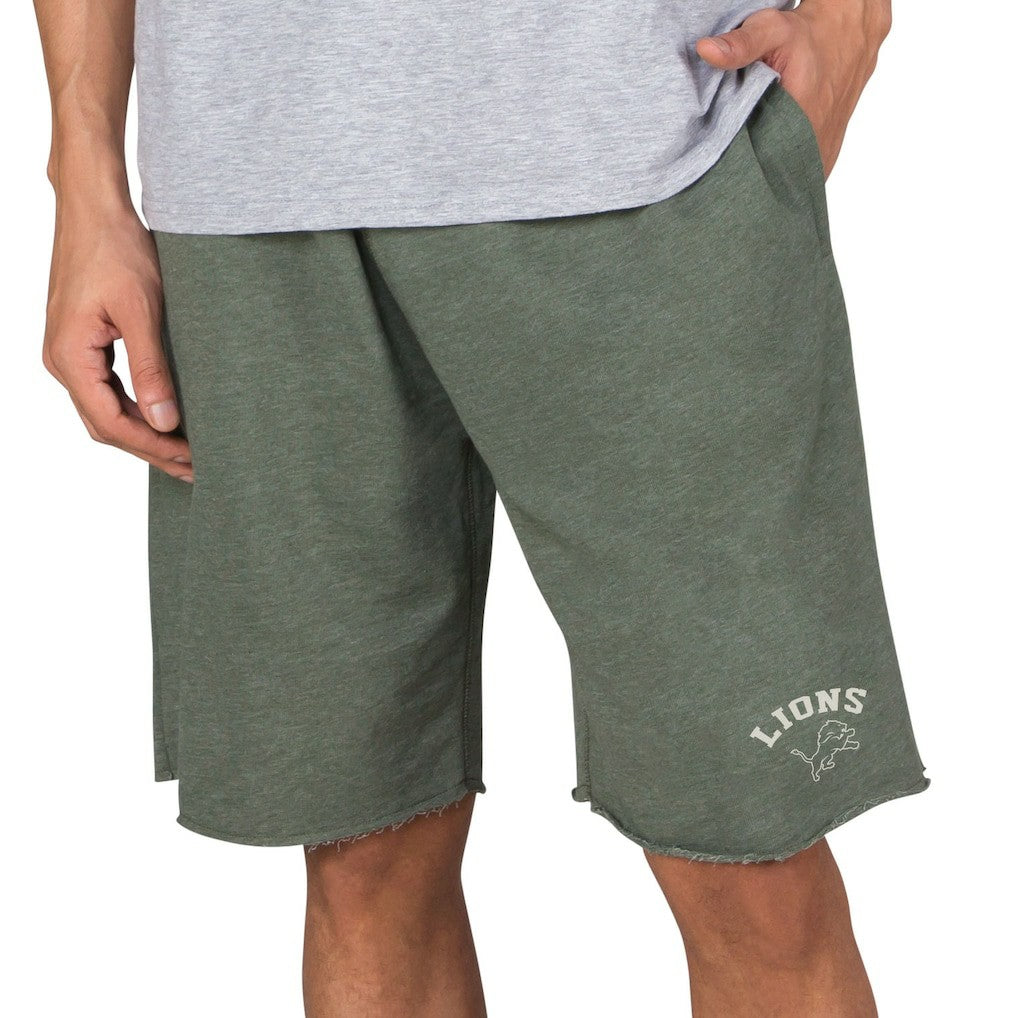 Detroit Lions Concepts Sport Mainstream Tri-Blend Shorts Green - NFL