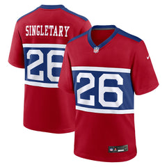 Devin Singletary New York Giants Alternate Player Game Jersey Century Red - Nike