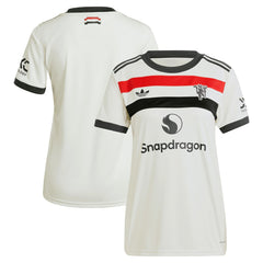 Adidas Manchester United Originals Women's 2024/25 Third Replica Jerseys - Cream