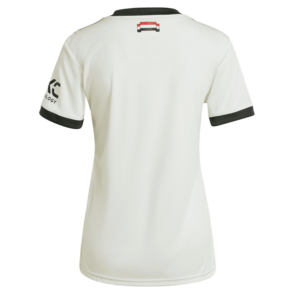 Adidas Manchester United Originals Women's 2024/25 Third Replica Jerseys - Cream