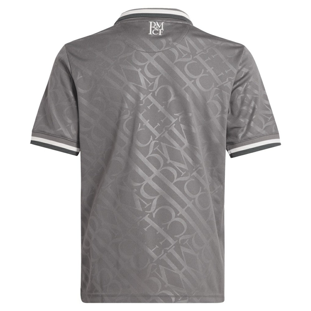 Adidas Real Madrid Originals Youth 2024/25 Third Replica Jerseys - Charcoal