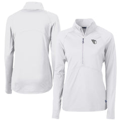 Cleveland Guardians Cutter & Buck Women's Adapt Eco Knit Stretch Recycled Half-Zip DryTec Top Online
