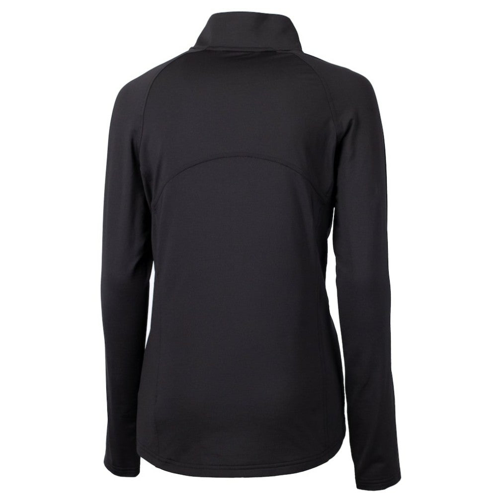 Los Angeles Dodgers Cutter & Buck Women's Adapt Eco Knit Stretch Recycled Half-Zip DryTec Top Clearance