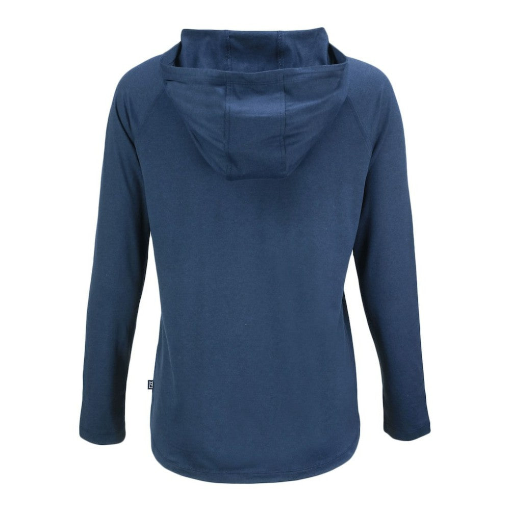 Detroit Tigers Cutter & Buck Women's Coastline Epic Comfort Eco Recycled Raglan Long Sleeve Hoodie T-Shirt discount