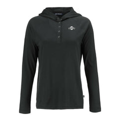 San Francisco Giants Cutter & Buck Women's Coastline Epic Comfort Eco Recycled Raglan Long Sleeve Hoodie T-Shirt Lifestyle