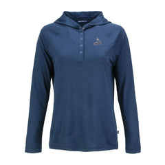 St. Louis Cardinals Cutter & Buck Women's Coastline Epic Comfort Eco Recycled Raglan Long Sleeve Hoodie T-Shirt Online