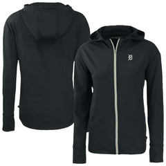 Detroit Tigers Cutter & Buck Women's Daybreak Eco Recycled Full-Zip Hoodie Clearance