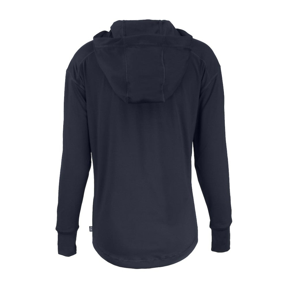 Detroit Tigers Cutter & Buck Women's Daybreak Eco Recycled Half-Zip Hoodie Clearance