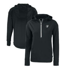 Baltimore Orioles Cutter & Buck Women's Daybreak Eco Recycled Half-Zip Hoodie On Sale