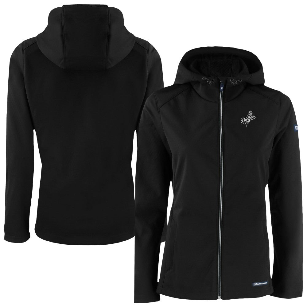 Los Angeles Dodgers Cutter & Buck Women's Evoke Eco Softshell Recycled Full-Zip Hoodie Jacket Near Me